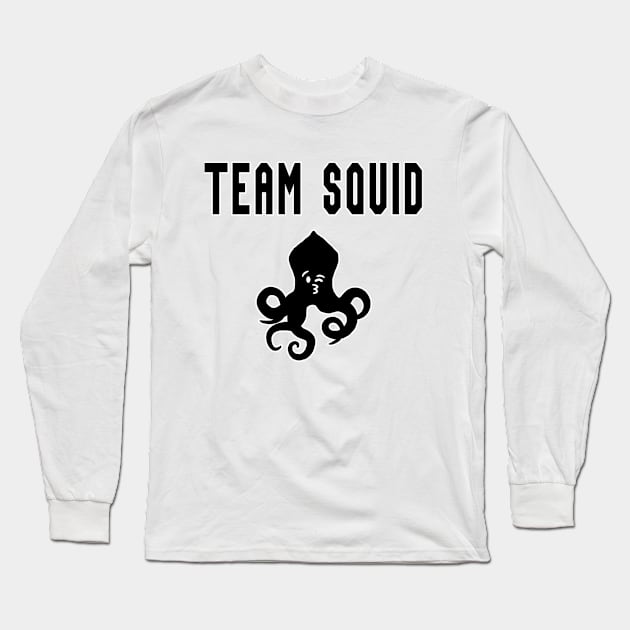 Team Squid! Long Sleeve T-Shirt by AuthorsandDragons